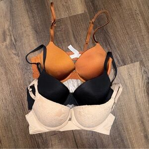 Target Auden Lightly Padded Light Push-up The DayDream Bra Collection Bundle